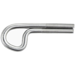 Vertical Evolution Klebehaken D-Form Inox 316L