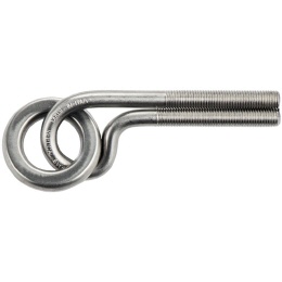 Vertical Evolution Klebehaken D-Form m. Ring Titan