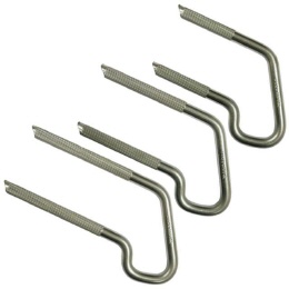 Raumer Fork U Klebehaken Inox