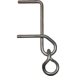 Vertical Evolution Klebehaken DUO Twist Ring  316L