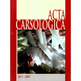 ACTA Carsologica Journal 2007 - Band 36/3