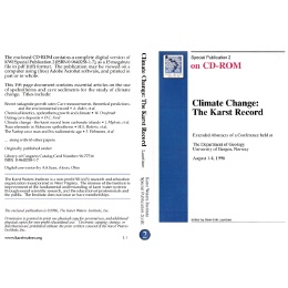 CD - Climate Change: The Karst Record
