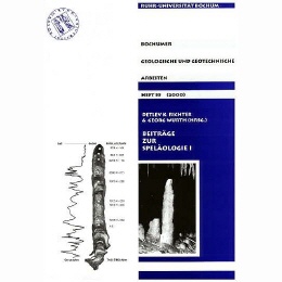 Beiträge zur Speläologie Teil 1