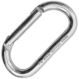 Kong Oval Karabiner gerade
