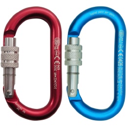 Kong Oval Schraubkarabiner