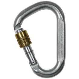 Climbing Technology HMS Schraubkarabiner Stahl