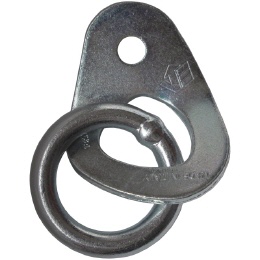 Vertical Lasche Infinity mit Ring Inox 304L