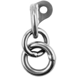 Vertical Evolution Lasche ALL mit zwei Ringen 316L