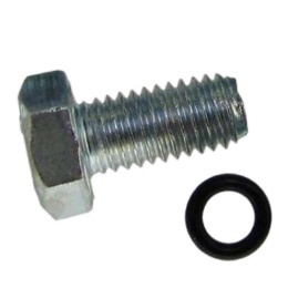 Schraube mit O-Ring Stahl