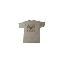 Flughund T-Shirt schwarz Gr.XL