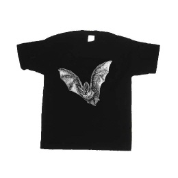 Bat T-Shirt schwarz