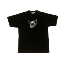 Bat T-Shirt schwarz